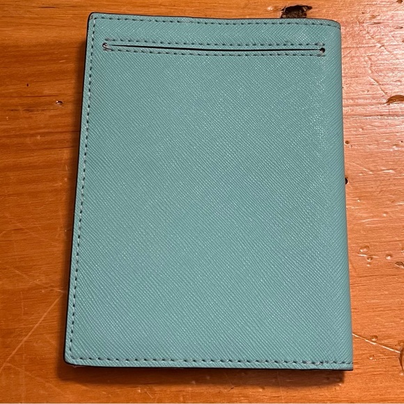 kate spade Accessories Kate Spade Leather Passport Cover In Tiffany